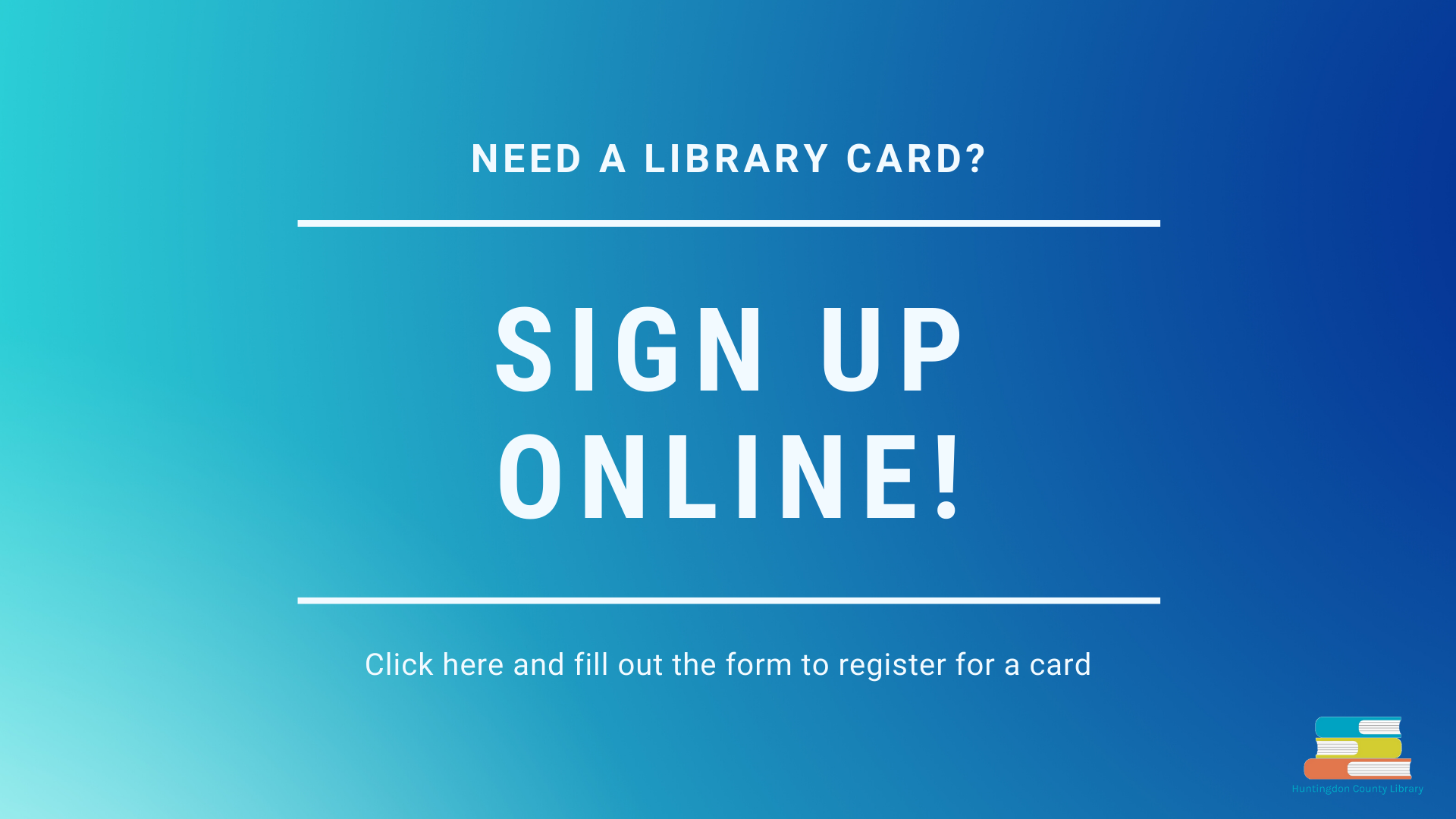 Online Card Sign Up