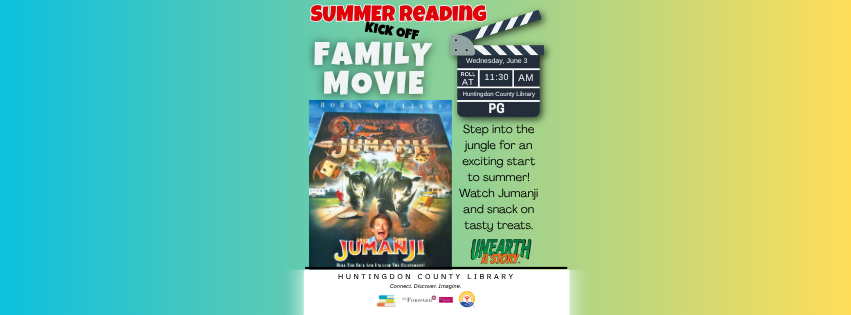 Summer Reading Begins June 3